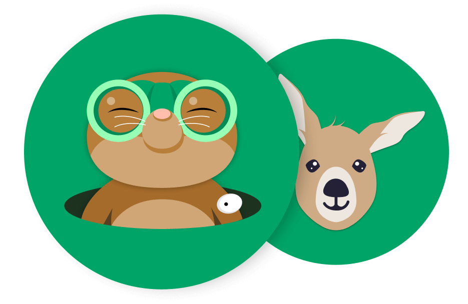 GotCGM and Gluroo mascots